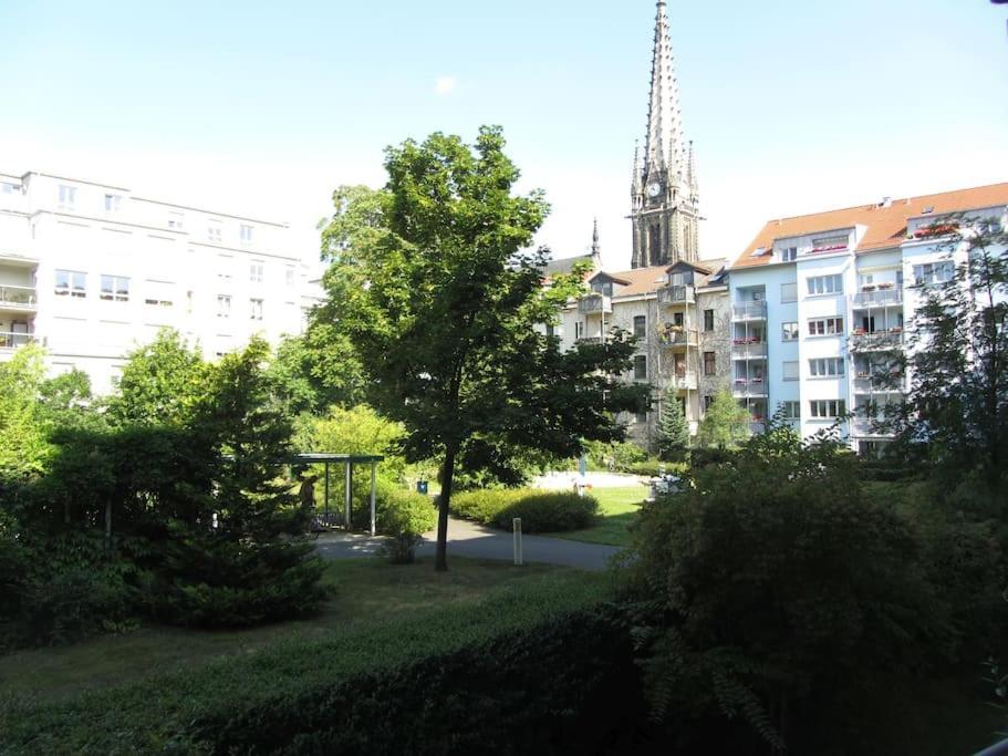 Petersweitblick-Bayerischer Bahnhof Lipsia Esterno foto